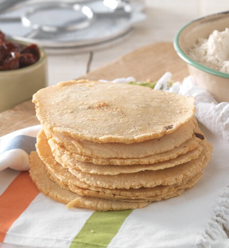 4 Warm Tortillas