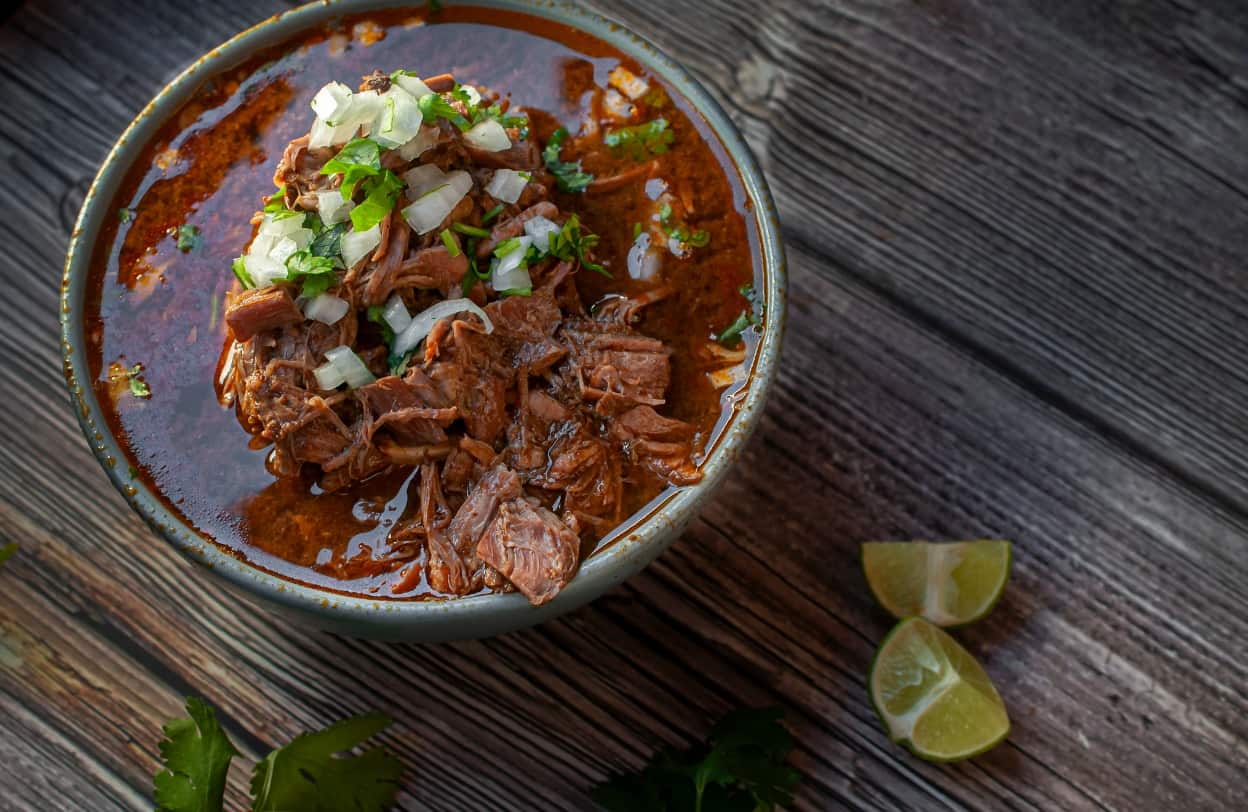 Consomé de Barbacoa o Lamp soup