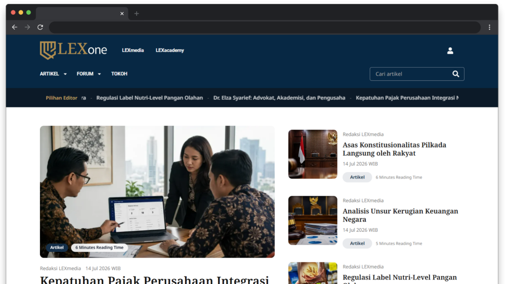 LexOne Website Development